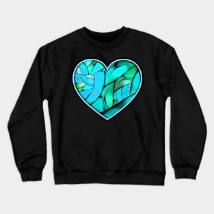 Heart of the Soul Abstract Artwork Crewneck Sweatshirt